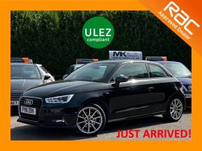 Audi A1 1.4 TFSI 150 S Line 3dr FY16ZBV Hatchback Petrol Black at MK Car Sales Milton Keynes