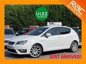 SEAT Ibiza 1.2 TSI 110 FR Technology 5dr HN17WHZ Hatchback Petrol White at MK Car Sales Milton Keynes