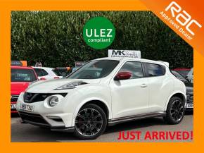 Nissan Juke 1.6 DiG-T Nismo RS 5dr VN65TSU Hatchback Petrol White at MK Car Sales Milton Keynes