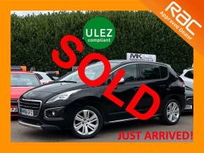 Peugeot 3008 1.6 BlueHDi 120 Allure 5dr EAT6 WR66GFZ Hatchback Diesel Black at MK Car Sales Milton Keynes