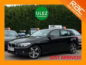 BMW 1 Series 118i [1.5] Sport 5dr [Nav] WG66FGU Hatchback Petrol Black at MK Car Sales Milton Keynes