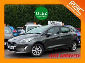 Ford Fiesta 1.1 Zetec 5dr MW18VDX Hatchback Petrol Magnetic Grey at MK Car Sales Milton Keynes