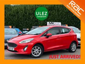 Ford Fiesta 1.1 Zetec 5dr LX67SUF Hatchback Petrol Red at MK Car Sales Milton Keynes