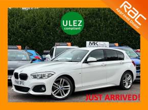 BMW 1 Series 2.0 118d M Sport 5dr FV65DFG Hatchback Diesel Alpine White at MK Car Sales Milton Keynes