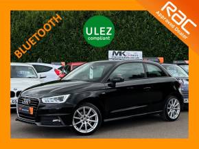 Audi A1 1.4 TFSI 150 S Line 3dr FY16ZBV Hatchback Petrol Brilliant Black at MK Car Sales Milton Keynes