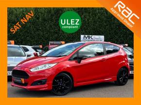 Ford Fiesta 1.0 EcoBoost 140 Zetec S Red 3dr YC66UUM Hatchback Petrol Red at MK Car Sales Milton Keynes