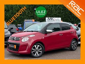 Citroen C1 1.2 PureTech Flair 5dr FD16AVX Hatchback Petrol Red at MK Car Sales Milton Keynes