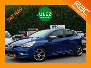 Renault Clio 0.9 TCE 90 GT Line 5dr HK68BNU Hatchback Petrol Blue Iron Metallic at MK Car Sales Milton Keynes