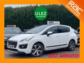 Peugeot 3008 1.6 BlueHDi 120 Allure 5dr HY66ANF Hatchback Diesel White at MK Car Sales Milton Keynes