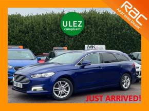 Ford Mondeo 2.0 TDCi ECOnetic Zetec 5dr FH65XDE Estate Diesel Deep Impact Blue at MK Car Sales Milton Keynes