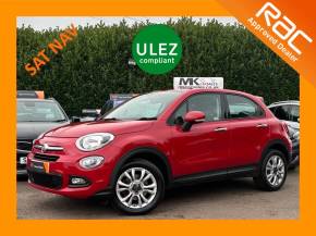 Fiat 500x 1.6 E-torQ Pop Star 5dr GN16EHE Hatchback Petrol Passione Red at MK Car Sales Milton Keynes