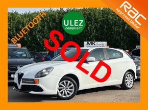 Alfa Romeo Giulietta 1.4 TB 5dr BX17XVW Hatchback Petrol Alfa White at MK Car Sales Milton Keynes