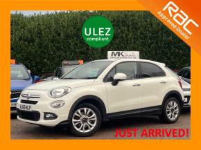 Fiat 500x 1.6 E-torQ Pop Star 5dr AU66NLP Hatchback Petrol White at MK Car Sales Milton Keynes