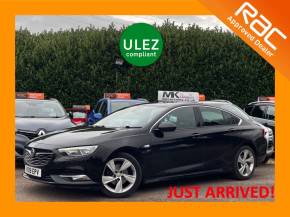 Vauxhall Insignia 1.5T SRi Vx-line Nav 5dr VO19EPV Hatchback Petrol Carbon Flash Black at MK Car Sales Milton Keynes