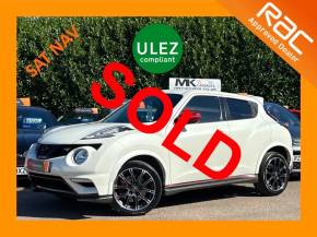 Nissan Juke 1.6 DiG-T Nismo RS 5dr VN65TSU Hatchback Petrol Diamond White at MK Car Sales Milton Keynes