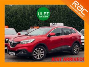 Renault Kadjar 1.5 dCi Dynamique Nav 5dr EDC SJ66NZX Hatchback Diesel Flame Red at MK Car Sales Milton Keynes