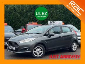 Ford Fiesta 1.0 EcoBoost Zetec 5dr VK66DPY Hatchback Petrol Grey at MK Car Sales Milton Keynes