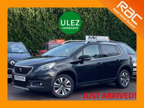 Peugeot 2008 1.2 PureTech Allure Premium 5dr [Start Stop] MT68AYK Hatchback Petrol Black at MK Car Sales Milton Keynes