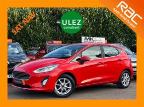 Ford Fiesta 1.0 EcoBoost Zetec 5dr GJ18MVA Hatchback Petrol Red at MK Car Sales Milton Keynes