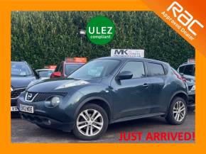 Nissan Juke 1.6 Acenta 5dr [Premium Pack] EK12MDE Hatchback Petrol Blue at MK Car Sales Milton Keynes