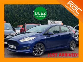 Ford Fiesta 1.0 EcoBoost ST-Line 5dr CK66XRS Hatchback Petrol Deep Impact Blue at MK Car Sales Milton Keynes