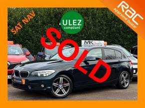 BMW 1 Series 118i [1.5] Sport 5dr [Nav] AK17WGW Hatchback Petrol Blue at MK Car Sales Milton Keynes