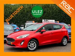 Ford Fiesta 1.1 Zetec 5dr LX67SUF Hatchback Petrol Red at MK Car Sales Milton Keynes