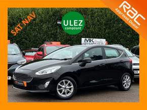 Ford Fiesta 1.0 EcoBoost Zetec 5dr VE18OEX Hatchback Petrol Panther Black at MK Car Sales Milton Keynes