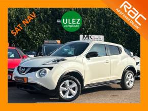 Nissan Juke 1.6 [112] Bose Personal Edition 5dr YM19LWO Hatchback Petrol White at MK Car Sales Milton Keynes