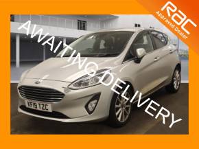 Ford Fiesta 1.0 EcoBoost Titanium 5dr Hatchback Petrol Silver at MK Car Sales Milton Keynes