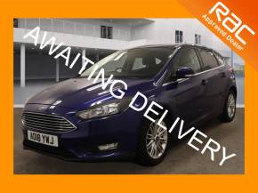 Ford Focus 1.0 EcoBoost 125 Zetec Edition 5dr Hatchback Petrol Blue at MK Car Sales Milton Keynes